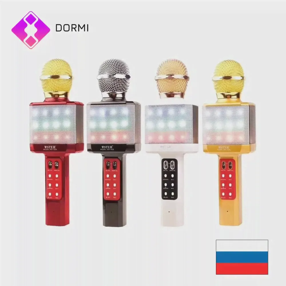 Оригинальный WS-1828 WSTER, модный беспроводной конденсаторный микрофон для караоке, мобильный проигрыватель, микрофон для записи музыки (art.: 91853d7f48c)-1