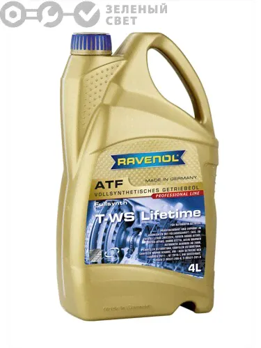 4014835743397 RAVENOL Масло трансмиссионное RAVENOL ATF T-WS 4л.