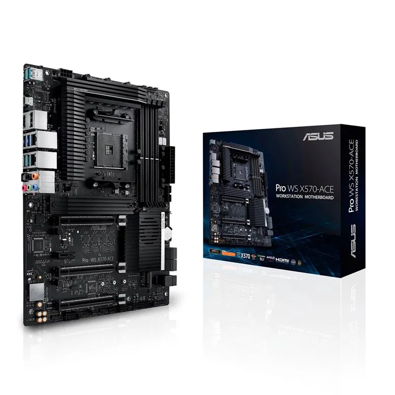 Материнская плата Asus PRO WS X570-ACE ATX AM4, PRO WS X570-ACE